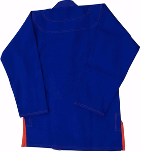 Conjunto de Kimono de BJJ Negro, 100% Poliéster, Corte Regular, Uniforme de Jiu Jitsu Resistente con Detalles Amarillos y Logotipo en el Manga Izquierdo, Conjunto de BJJ Gis - Product Image 4