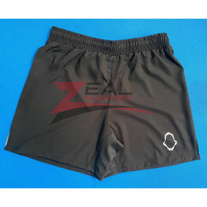 กางเกงขาสั้นเอวยางยืดกางเกงขาสั้น BJJ ทำจากปากีสถานกางเกงขาสั้นสำหรับต่อสู้พิมพ์ลายซับลิเมชันสำหรับงานตามสั่ง - Product Image 1