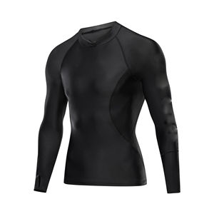 Qualité supérieure OEM Hommes Rash Guard Sublimation Imprimé Spandex Gym Fitness Surf Plongée Sportswear Pour Arts Martiaux Surf - Product Image 1