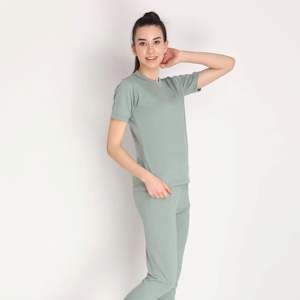 Ensemble conjoint OEM personnalisé pour femmes-Haut et bas assortis pour un look coordonné et tendance - Product Image 4