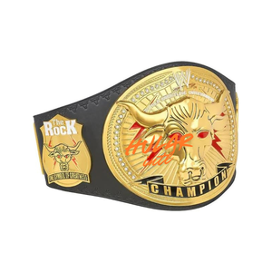 Personalizado Nuevo The Rock Brahma Bull Heavyweight Championship Belt Cuero MMA Title Belt Duplicado - Product Image 2