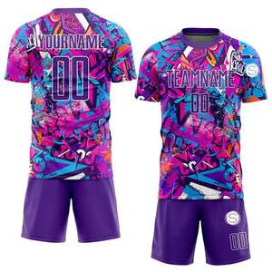 Vêtements de football pour adultes à séchage rapide par sublimation les plus vendus - Product Image 5