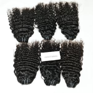 100% fabrique fournisseur professionnel de 100% vierges cuticules alignées cheveux Remy vietnamiens doux et soyeux vague lâche cheveux humains - Product Image 4