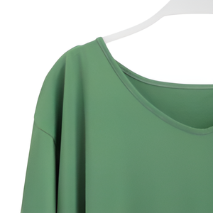 Valerie Basic Lightweight Eco-Friendly Camiseta de mujer Cuello redondo Casual Mangas regulares Impresión digital Hecho de nailon de punto - Product Image 1