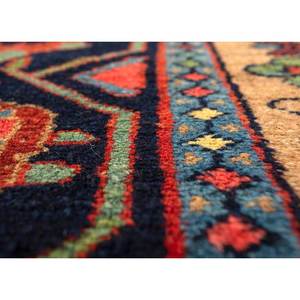 Alfombra de Lana Azul Aalam Anudada a Mano con Patrón Geométrico para Decoración de Sala de Estar, Rectangular de 9x12 para Uso en Pasillos -Paem-627 - Product Image 3