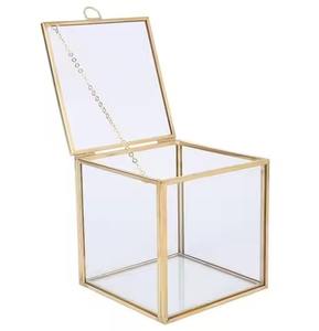 Boîte à bijoux décorative, boîte de rangement, boîtes cadeaux en verre décoratives - Product Image 6