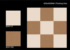 Carreaux de porcelaine durables pour extérieur, finition mate, 400x400 mm, carreaux de sol robustes pour parkings et espaces extérieurs - Product Image 4