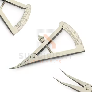 Calibradores ortopédicos oftálmicos dentales Castroviejo de acero inoxidable, instrumentos quirúrgicos esenciales para cirugía quirúrgica - Product Image 1