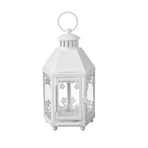 Lanternes à bougie de couleur noire en forme de seau avec couleur et taille personnalisées pour Noël avec les tailles de 16x22 cm - Product Image 2