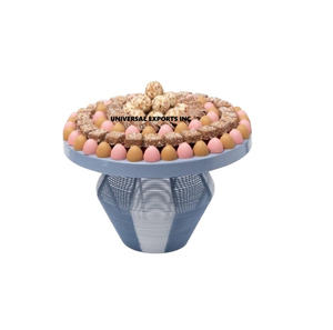 Juego de Dos Tazones para Chocolate con Acabado Dorado, Decorativos, Nuevos, Clásicos, Elegantes y de Diseño - Product Image 4