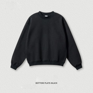 เสื้อฮู้ดดี้ผ้าฝ้าย 100% หนัก 450GSM แบบซักล้างลายเกล็ดหิมะ ทรงหลวม ใส่ได้ทั้งคู่รัก - Product Image 2