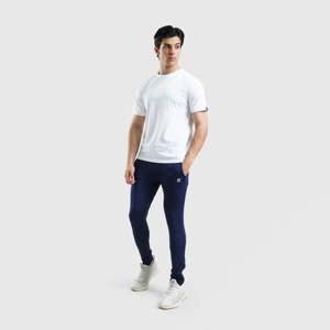 เสื้อยืดคอกลม RF Power Stylish สีขาว ผ้าเจอร์ซีย์คอตตอน 100% พิมพ์ลายสกรีนแบบเรียบ พร้อมป้ายกำกับแบบกำหนดเอง - Product Image 4