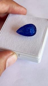 Tanzanite naturelle Coupe poire Tanzanie origine AAA qualité excellent lustre belle couleur parfaite pour toute fabrication de bijoux à bas prix - Product Image 5