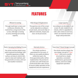 מסננת רטט לינארית לאספקת מפעל עבור זיתים, גרגירים קטנים ושבבי עץ - Product Image 6