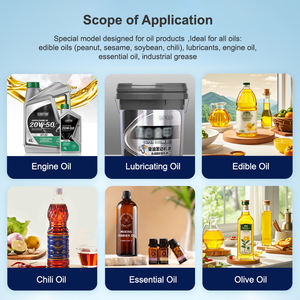 Machine de remplissage d'huiles comestibles à haut débit pour le remplissage quantitatif d'huile de soja, d'huile d'arachide et d'huile lubrifiante - Product Image 6