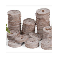 COCO Jiffy-arbre de planification de bloc vert or clair foncé pour serre 99GD, 100% prix de la menthe COCO biologique