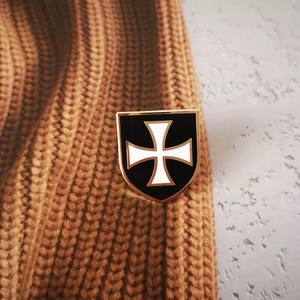 Promocional personalizado chapado en oro Club regalo aleación de zinc Metal suave masón esmalte insignia personalizada ronpex - Product Image 5