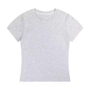 Camiseta Moderna para Mujer, Linda, con Estampado 3D, Ajustada, de Algodón Suave, Top de Moda Veraniega con Protección Anti-UV - Product Image 2