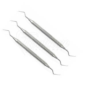 Kit de Curetas Dentales Reutilizables y Autoclavables, Juego de Instrumentos Periodontales de Acero Inoxidable para Higienistas Dentales - Product Image 3