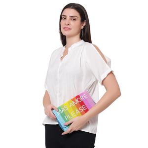 Handmade Luxury Women's Glitter Sequin Embroidered <b>Beaded</b> Clutch <b>Handbag</b> for Weddings Parties Banquets - Product Image 6