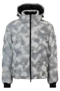 Chaqueta Bomber Acolchada de Invierno para Hombre, con Capucha, Personalizada, con Bolsillos, Roja, Impermeable, Cortavientos, Rellena de Algodón - Product Image 6