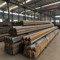 Acier cornière égal Q235B AiSi 60x60x5 galvanisé à chaud pour supports de murs-rideaux et décoration architecturale - Vente en gros