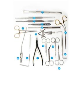 Ensemble d'instruments de chirurgie nasale en plastique, 16 pièces - Product Image 2