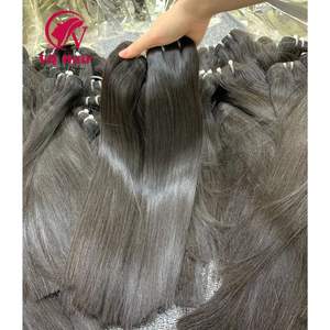 Extensions de cheveux humains vietnamiens droits en os de haute qualité, couleur naturelle, meilleur prix de gros - Product Image 1