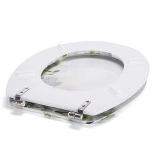 Asiento de Baño de MDF 'Sofaa' - Bisagras de Acero Inoxidable - Product Image 3