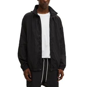 Ensemble de survêtements de sport pour hommes, coupe-vent d'hiver, couleur unie, 2 pièces, respirant, antibactérien, léger, shorts de jogging 2027 - Product Image 5