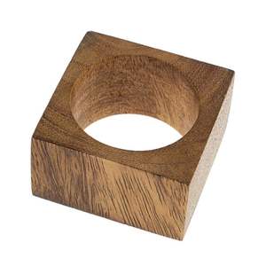 Anillo de Servilleta de Madera de Lujo de Fabricación OEM para una Mesa de Comedor Premium, Creando un Aspecto Elegante con Material de Madera Sostenible - Product Image 4