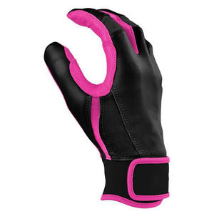 High Quality Custom Designed Men's Baseball Batting <b>Gloves</b> With Short Cuff For Outfield Players Custom Batting <b>Gloves</b> For Youth - Product Image 4