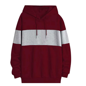 Basics Mezcla de algodón Sudaderas con capucha de alta calidad para hombres Algodón Poliéster Fleece Impreso Sudaderas con capucha Logotipo personalizado - Product Image 1
