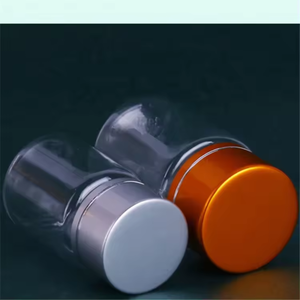 Suministro al por Mayor de Botellas de Plástico PET Cilíndricas de 80cc y 200cc para Medicamentos/Vitaminas, Color Personalizado, Tapa de PET, Logotipo Personalizado, Pavico - Product Image 5