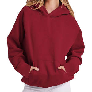 Sweat-shirt pour femme sur mesure, vente en gros, en molleton de coton surdimensionné, pull streetwear, fabricant de mode - Product Image 6