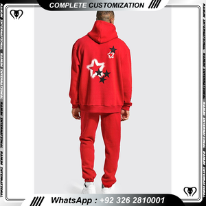 Vêtements décontractés survêtement léger de couleur unie sur mesure pour hommes survêtement respirant 100% coton survêtement grande taille pour hommes - Product Image 5