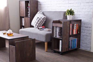 Librería Moderna y Móvil para Sala de Estar o Apartamento - Product Image 6
