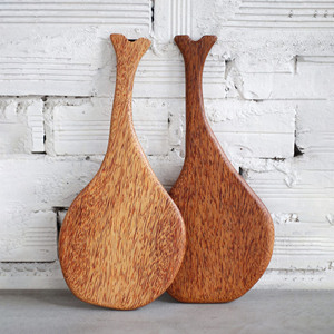 Assiettes en bois de noix de coco naturelle pour le fromage de sushi de nourriture servant des plateaux en bois de coco à bas prix - Product Image 3
