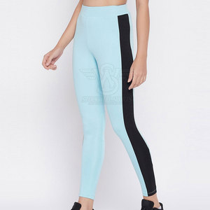 Legging pour femme fabriqué en usine, best-seller, vêtements de fitness, uni, taille mi-haute, écologique, respirant, personnalisé - Product Image 3