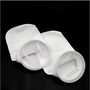 5 10 25 100 200 micron polypropylène filtre sac fournisseurs polyester liquide filtre sacs