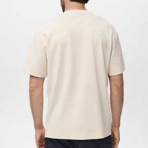 เสื้อยืดบ็อกซี่เสื้อยืดผ้าฝ้ายสลิมฟิตพิมพ์ลายผ้าฝ้าย - Product Image 4