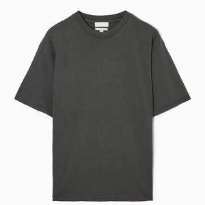 Camisetas de algodón personalizables de calidad superior para hombre, diseño de punto de talla grande, transpirable, cómodo, precio bajo, estampado personalizado - Product Image 3