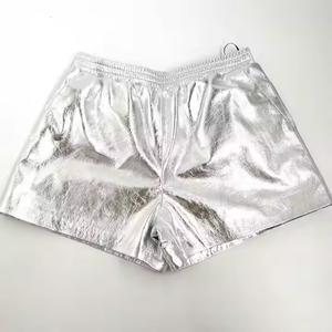 High Street-Wear Genuine Sheep Leather Shorts for Women New Arrival Breathable and Stylish for Night Parties - Product Image 1