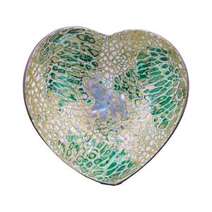 ชุดชามมะพร้าวฝังเปลือกไข่ชุดจานตกแต่งรูปหัวใจสำหรับเธอจากเวียดนาม - Product Image 2