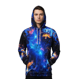 Sweat à capuche de Noël pour femmes et hommes, personnalisé, sublimation 3D, motif de dessin animé numérique, pull à capuche surdimensionné, mélange de coton polaire - Product Image 5