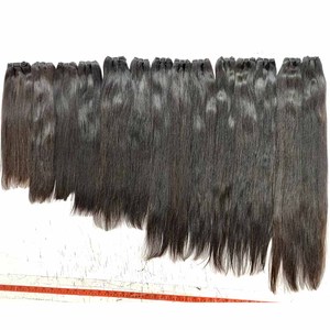 La mejor máquina de extensiones de ondas naturales del vendedor de cabello de templo indio Virgen sin procesar, paquetes de trama de alta calidad - Product Image 6