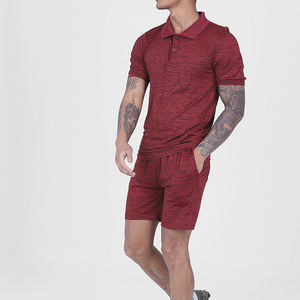 Nouvel Arrivage – Ensemble Homme 2 Pièces : T-shirt Streetwear Lavé à Manches Courtes et Short de Plage Décontracté à Séchage Rapide avec Logo Personnalisé - Product Image 4