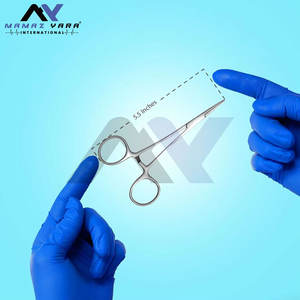 Pinzas Hemostáticas Kelly, Pinzas de Bloqueo, Pinzas de Acero Inoxidable Rectas Plateadas de Primera Calidad, Instrumentos Médicos Quirúrgicos Dentales - Product Image 4