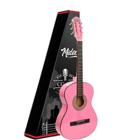 36 Inch 3/4 Junior Classical Guitar Kit for Kids Ages 8-12 Spruce Top Beginner | Mahogany Body Rosewood Fretboard Glossy Finish