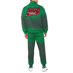 Otoño Invierno Niños Casual Deportes Sudadera con capucha Pantalones de chándal Conjunto Nueva llegada Trajes de chándal elásticos con logotipo impreso Cremallera con capucha - Product Image 2